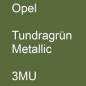 Preview: Opel, Tundragrün Metallic, 3MU.